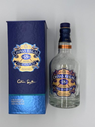 Empty bottle chivas - bottle, regal