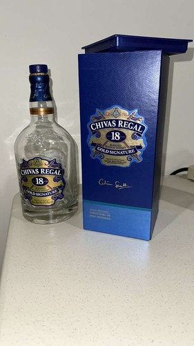Chivas regal gold - 18, signature
