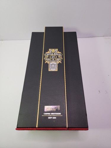 Chivas regal empty box aged - aged, 25